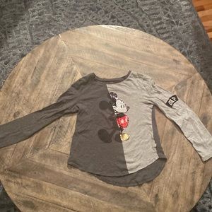 Mickey Mouse GAP flip sequin shirt for girls